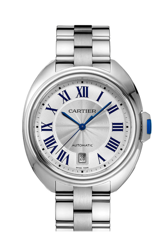 Cartier Cle 40Mm Silver Dial Wscl0007 Watch