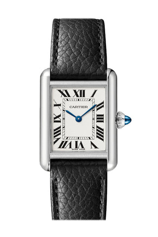 Cartier Tank Must Silver Dial Small Strap WSTA0042