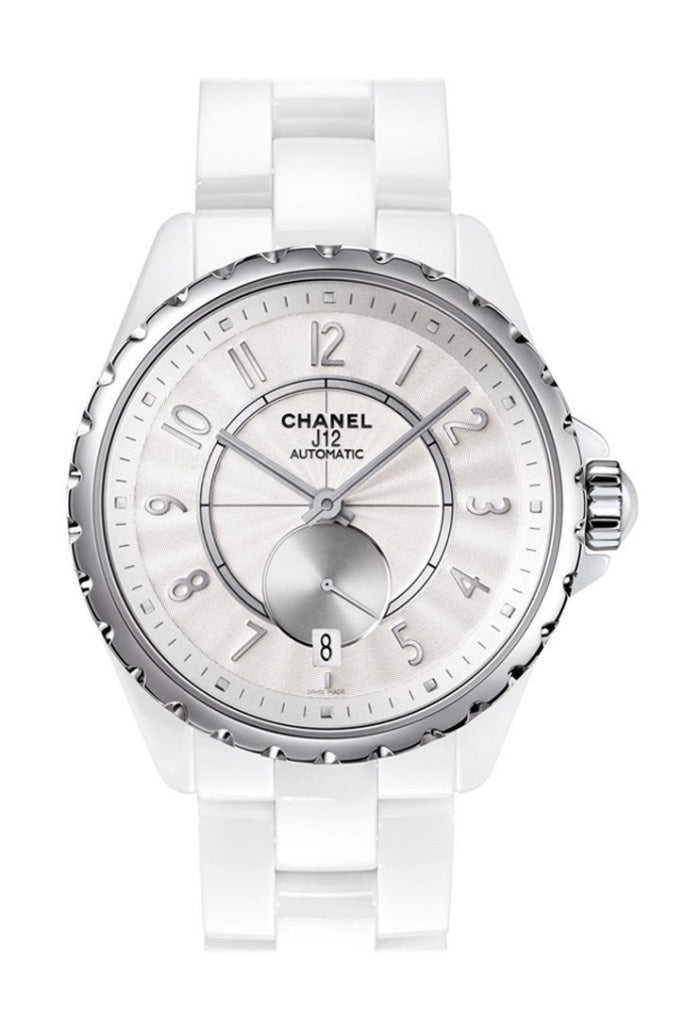 Chanel J12 Automatic White Dial Ceramic Unisex Watch H3837