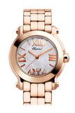 Chopard Happy Sport Rose Gold Mother of Pearl Dial 274189/5003