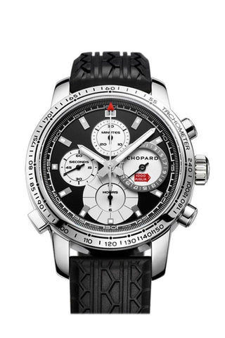 Chopard Mille Miglia Black Dial Rubber Mens Watch 168995/3002