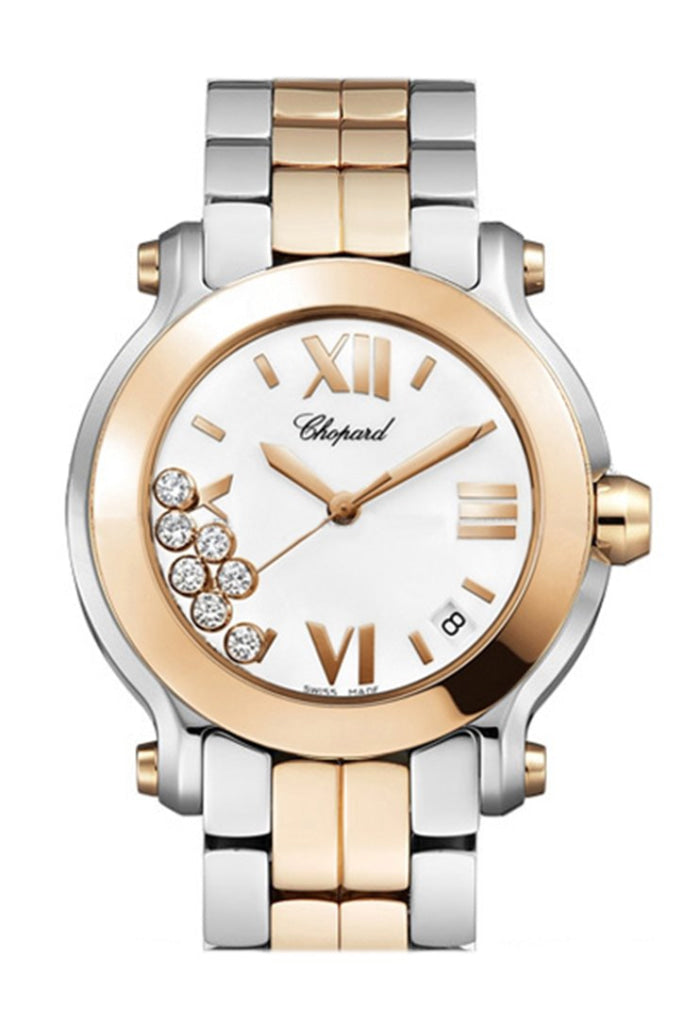 Chopard Happy Sport Round Quartz 36Mm 278488-9001 Watch