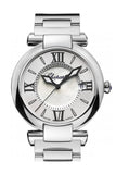 Chopard Imperiale 36Mm Stainless Steel And Amethyst Watch 388532-3002 Pearl