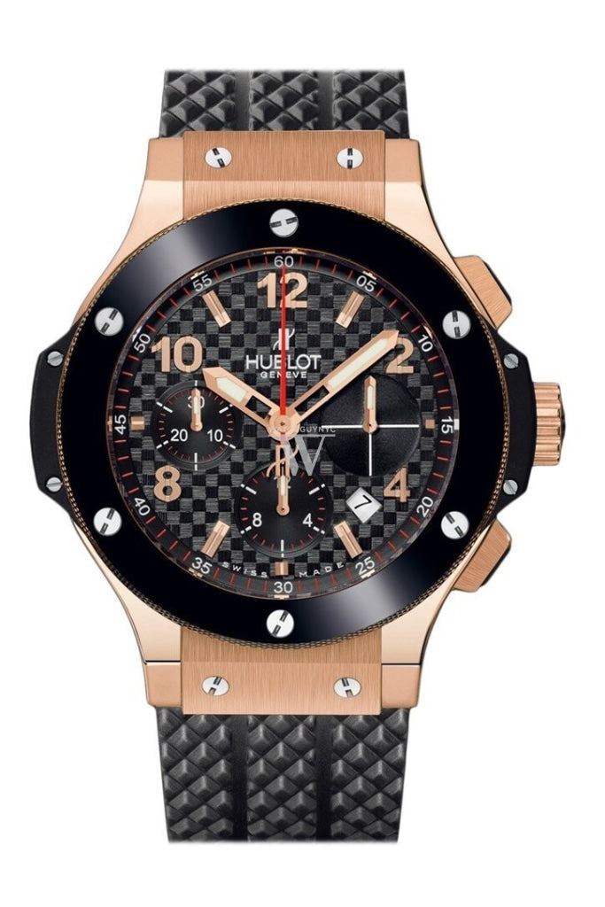 Hublot Big Bang 41Mm Portocervo 18Kt Rose Gold Watch Ladies Watch 341.pe.230.rw Black
