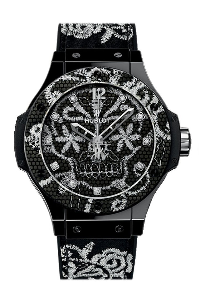 Hublot Big Bang 41Mm Broderie Ceramic Watch 343.cs.6570.nr.bsk16 Black