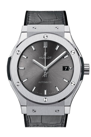 Hublot Classic Fusion Grey Dial Automatic 42Mm Mens Watch 542.nx.7071.lr