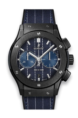 Hublot Classic Fusion Chronograph Italia Independent Pinstripe Ceramic 521.cm.2707.nr.iti18 Watch