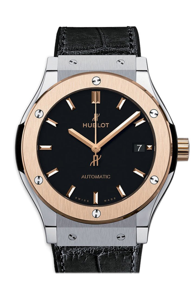 Hublot Classic Fusion Mat Black Dial Automatic Mens Watch 542.no.1181.lr