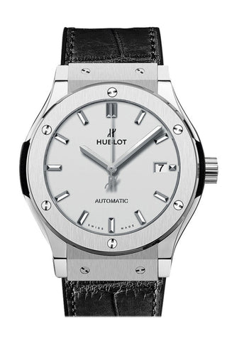 Hublot Classic Fusion Titanium Opalin Watch 565.Nx.2611.Lr