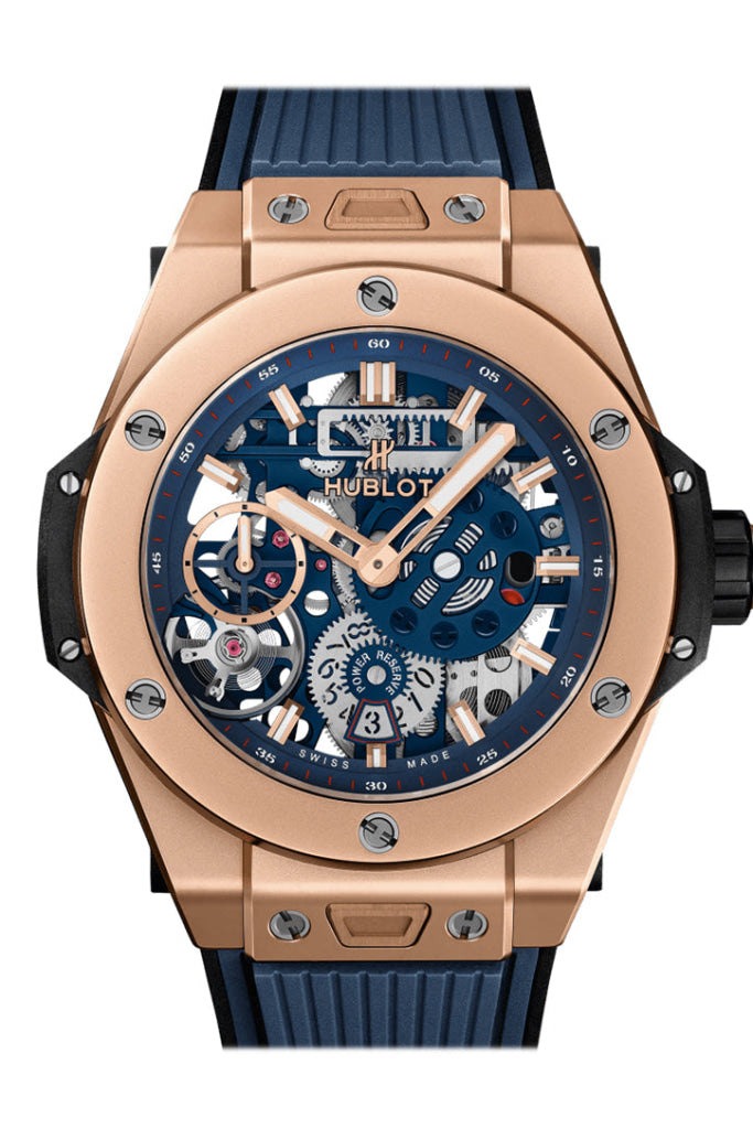 Hublot Big Bang Meca-10 King Gold Blue 45 Mm 414.Oi.5123.Rx Watch