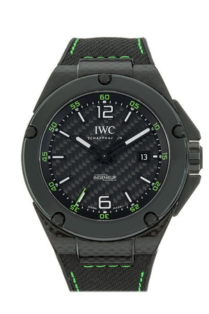 Iwc Ingenieur Carbon Dial Automatic Mens Watch Iw322404 Black