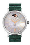 IWC Portofino 37mm White Mother Of Pearl Dial Automatic Ladies Watch IW459007