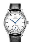 IWC Portuguese Hand Wind White Dial Men's Watch IW510212