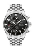IWC Pilot Automatic Chronograph Black Dial Men's Watch IW377710