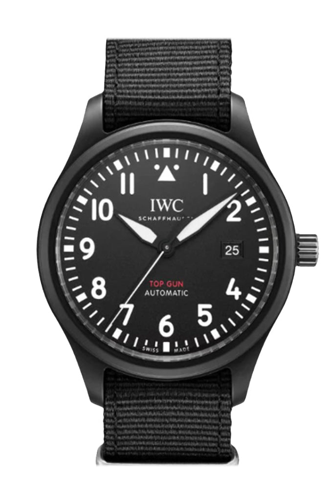 Iwc Pilot Top Gun Automatic Black Dial Men’s Watch Iw326901