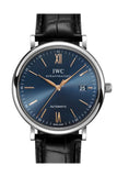IWC Portofino Automatic Blue Dial Men's Watch IW356523