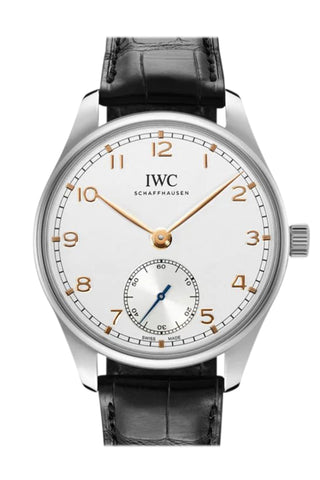 Iwc Portugieser Automatic Silver-Plated Dial Men’s Watch Iw358303