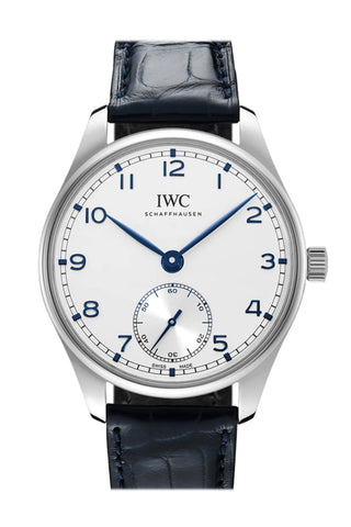 Iwc Portuguese Silver Dial Watch Iw358304