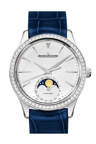 Jaeger-Lecoultre Master Ultra Thin Automatic Ladies Diamond Watch Q1258401 Silver