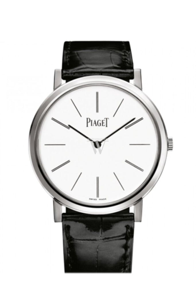 Piaget Altiplano White Dial Gold Mens Watch Goa29112