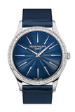 Patek Philippe Calatrava Night Blue Dial 33mm Ladies Hand Wound Watch 4897/300G