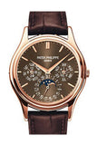 Patek Philippe Grand Complications Perpetual Calendar Brown Dial 38Mm Mens Watch 5140R-001