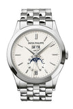 Patek Philippe Complications Silvery Opaline Dial White Gold 38mm Men's Watch 5396/1G-010