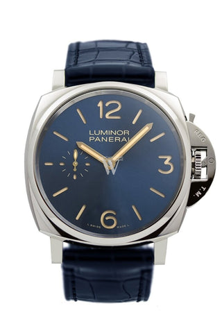 Panerai Luminor Blue Dial Mens Watch Pam00728