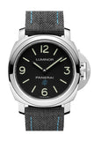Panerai Base 3 Day Black Leather Black Dial Watch PAM00774