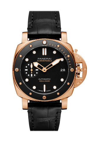 Panerai Submersible Automatic Black Dial Men’s Watch Pam00974