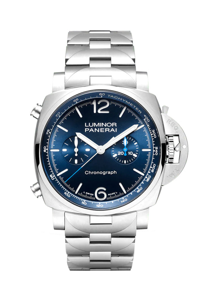 Panerai Luminor Chronobluedial Pam01110 Watch