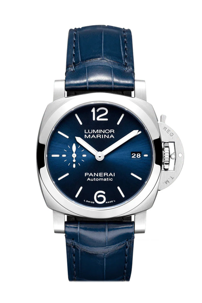 Panerai Luminor Due 40Mm Blue Dial Pam01270 Watch