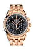 Patek Philippe Grand Complications Perpetual Chronograph Black Dial Watch 5270-1R-001