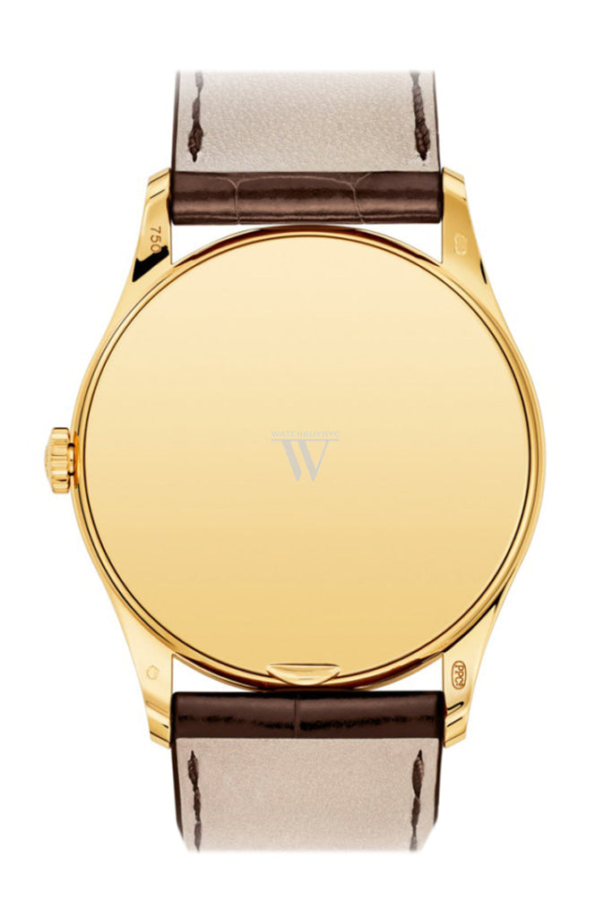 Patek Philippe Calatrava Mechanical Opaline White Dial Men’s Watch 5196J-001