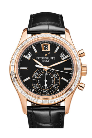Patek Philippe Complications Chronograph Annual Calendar Automatic Gold Diamond Men’s Watch