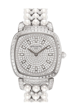 Patek Philippe Gongolo White Gold and Diamonds Ladies Watch 7042/100R-001