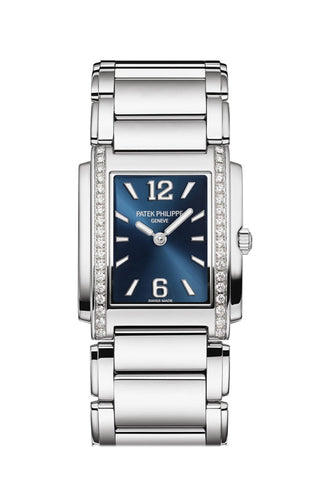 Patek Philippe Twenty Four Blue Dial 30Mm Ladies Watch 4910/1200A Twenty~4