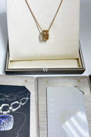 Bvlgari B.zero1 Yellow Gold Necklace