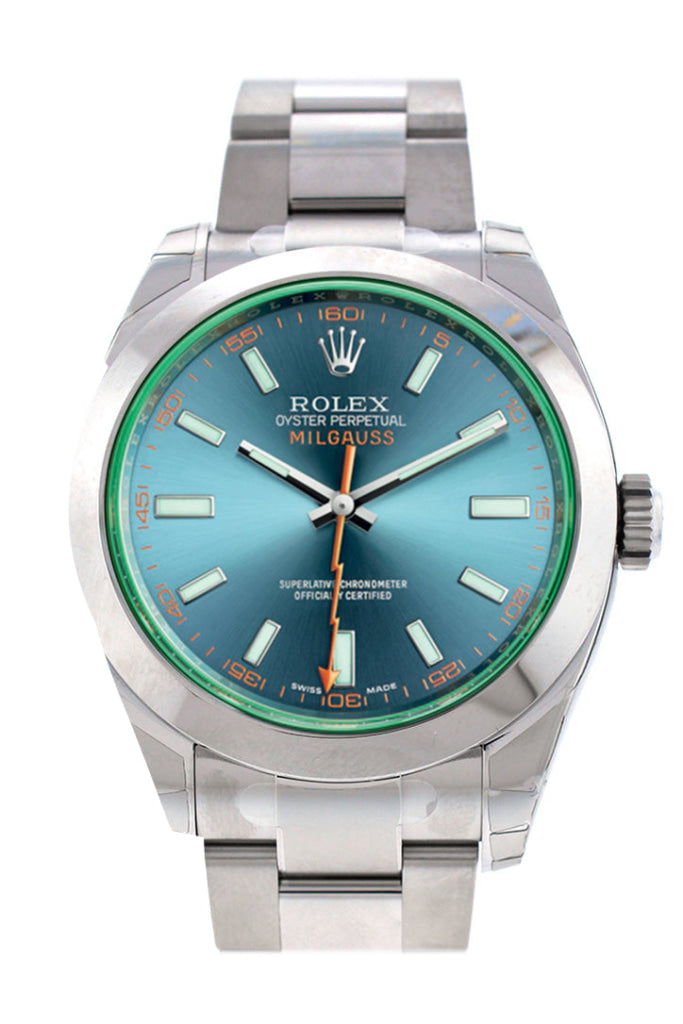 Rolex Milgauss Blue Dial Stainless Steel Men’s Watch 116400Gv Dc