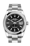 Rolex Datejust 36 Black Dial Automatic Watch 126200