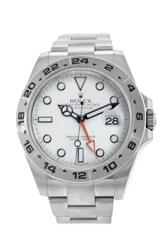 Rolex Explorer Ii White Dial Stainless Steel Men’s Watch 216570