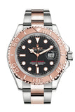 Rolex Yacht-Master 40 Black Dial Automatic Men's Steel and 18K Everose Gold Oyster Watch 126621