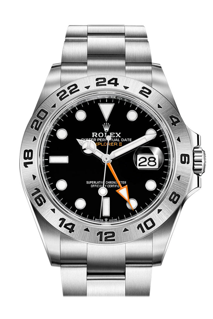 Rolex Explorer Ii 42 Black Dial Stainless Steel Men’s Watch 226570