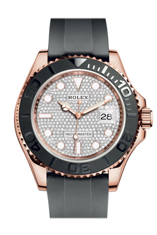 Rolex Yacht-Master 40 Automatic Diamond Set Dial 18Kt Everose Gold Watch 126655