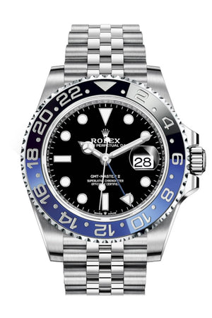 Rolex Gmt-Master Ii Batman Black And Blue Bezel Automatic Mens Jubilee Watch 126710Blnr