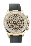 Rolex Cosmograph Daytona Eye Of The Tiger Chronograph Automatic Chronometer Diamond Mens Watch