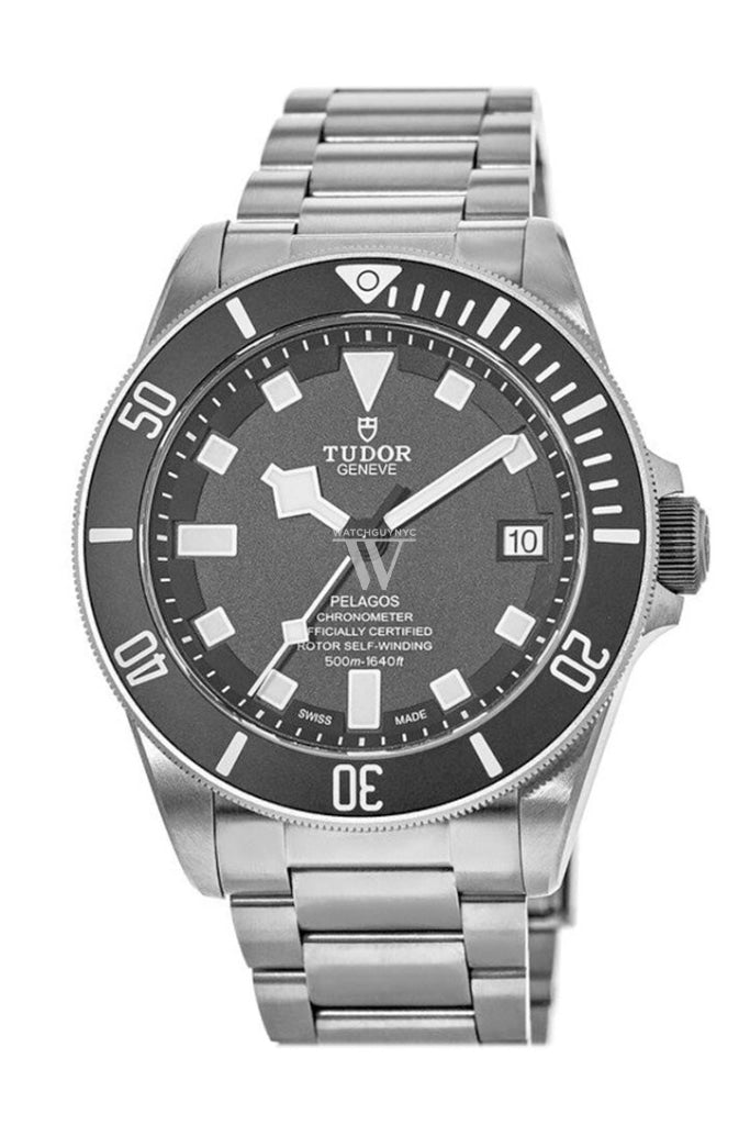 Tudor Pelagos Chronometer Black Dial Titanium Mens Watch 25600Tn-0001