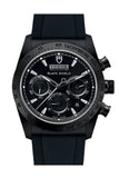 Tudor Blackshield Automatic Chronograph Black Dial Black Rubber Men's Watch 42000CN-BKRS  M42000CN-0018