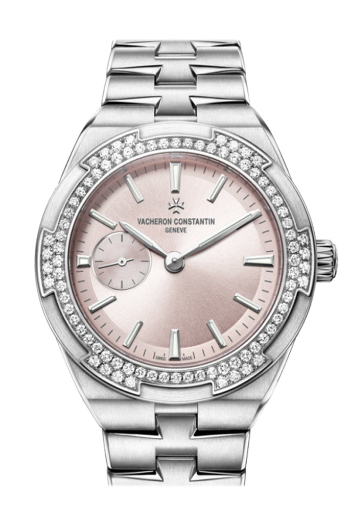 Vacheron Constantin Overseas Pink Diamond Bezel Women’s Watch 2305V/100A-B078