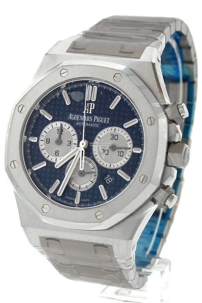 Audemars Piguet Royal Oak 41Mm Blue Dial Stainless Steel Bracelet Men’s Watch